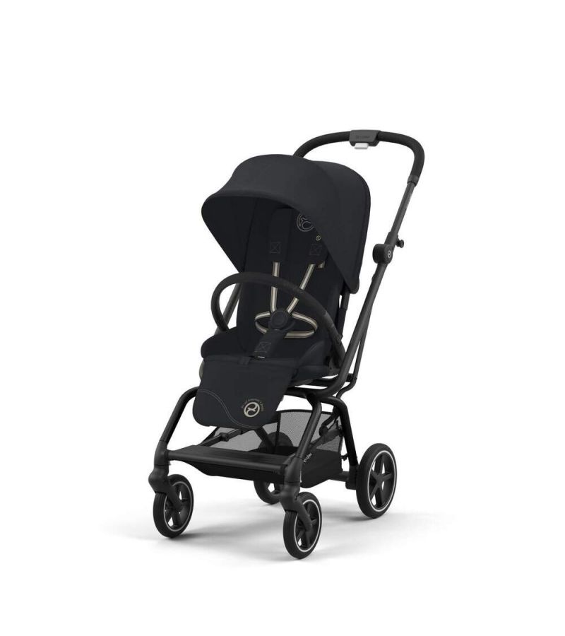 Βρεφικό καρότσι CYBEX Eezy S Twist + 2 BLK Magic Black