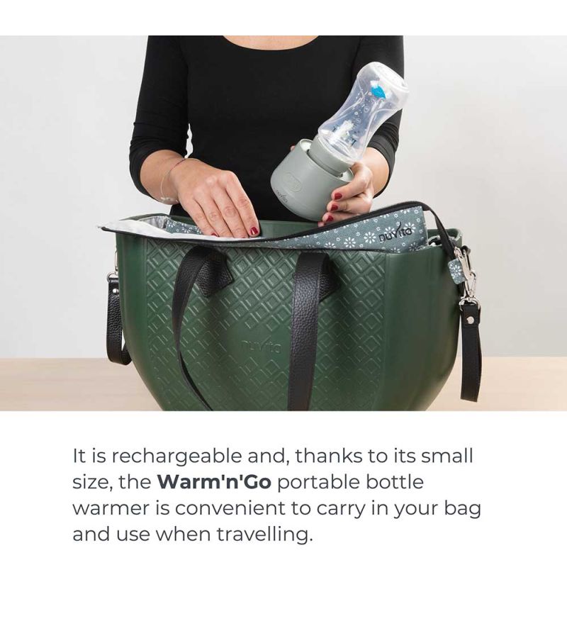 Φορητός Θερμαντήρας μπιμπερό NUVITA Warm n Go Universal 1162 NU-ALSC0013