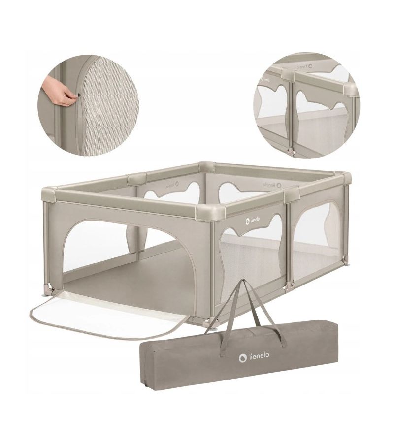 Πάρκο LIONELO Willow 187x127 Beige Sand