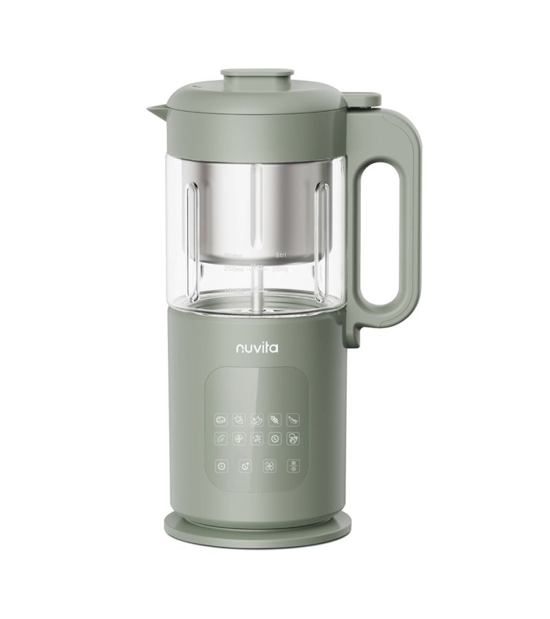 NUVITA Ατμομάγειρας 7in1 Magic Pappa 1967 HP 400W 700ml Sage Green NU-PPFP0021