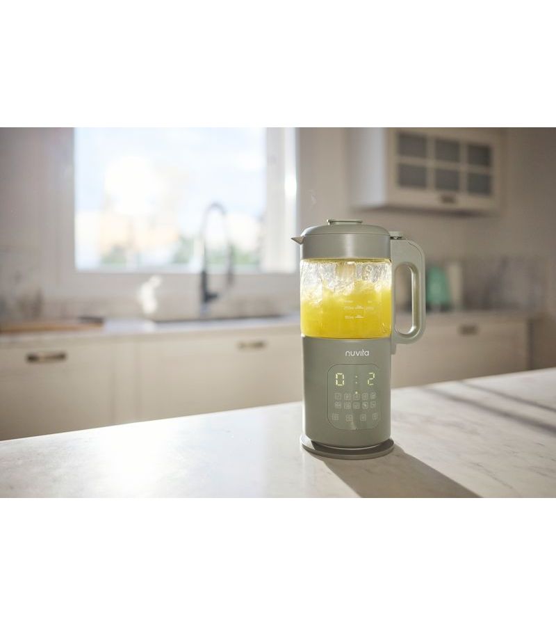 NUVITA Ατμομάγειρας 7in1 Magic Pappa 1967 HP 400W 700ml Sage Green NU-PPFP0021