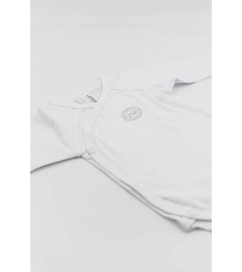 Μακρυμάνικο εσώρουχο από ύφασμα μπαμπού BAMBOOM Bianco 104-006-01