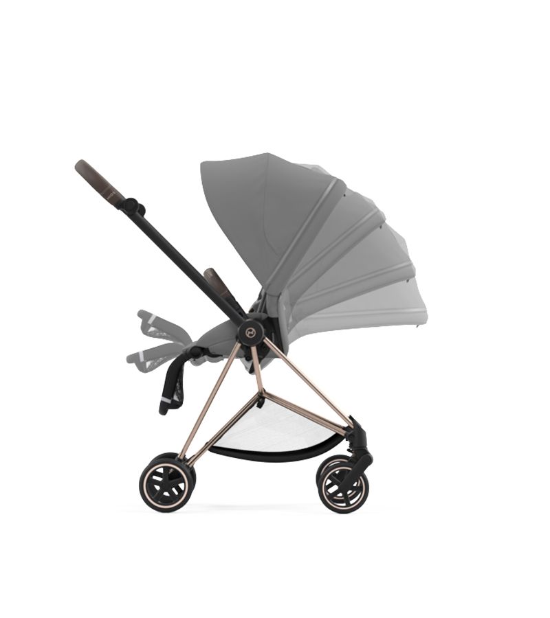 Βρεφικό Καρότσι CYBEX Mios Mirage Grey Rose Gold