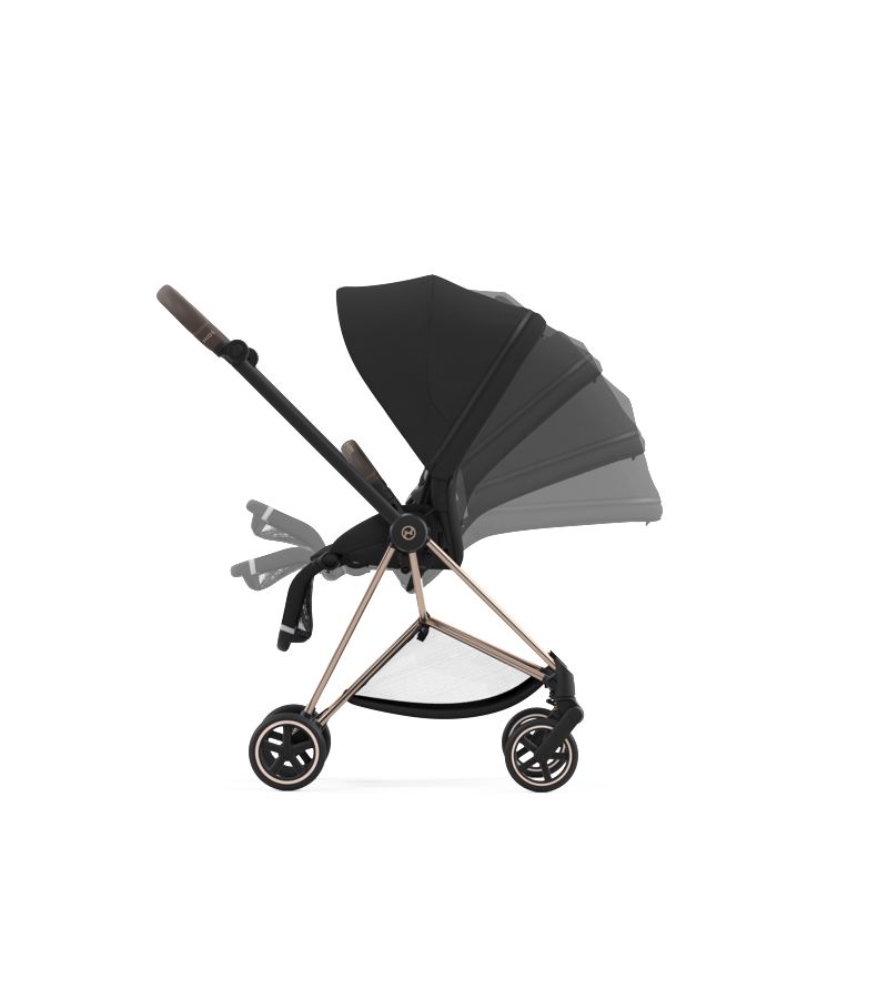 Βρεφικό Καρότσι CYBEX Mios Sepia Black Rose Gold