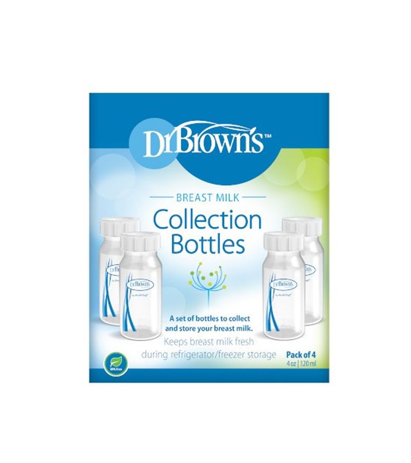 Μπουκάλια συλλογής μητρικού γάλακτος DR BROWN\'S (4 τεμ) bf032