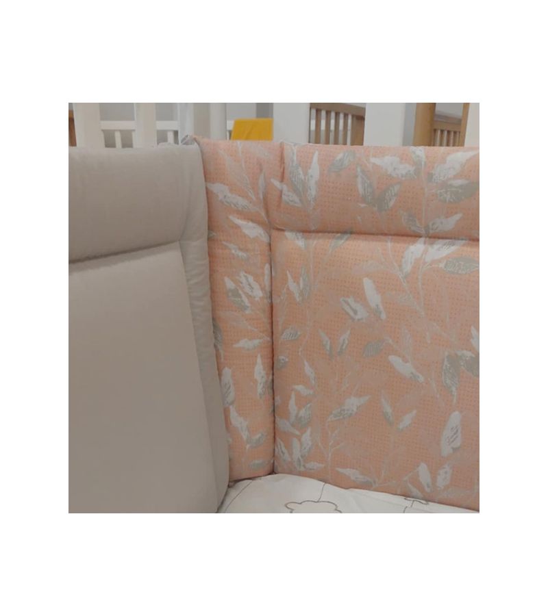 Πάντα NATALINO BEBELINO 190x40cm Σομόν Φύλλα 107