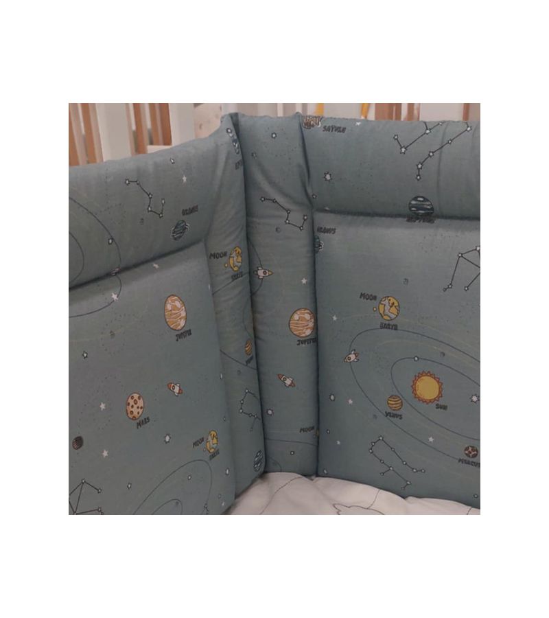 Πάντα NATALINO BEBELINO 190x40cm Μέντα Πλανήτες