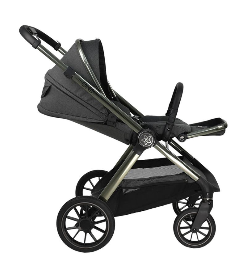 Πολυκαρότσι 3 σε 1 BEBE STARS Onyx Lava Grey 340-186