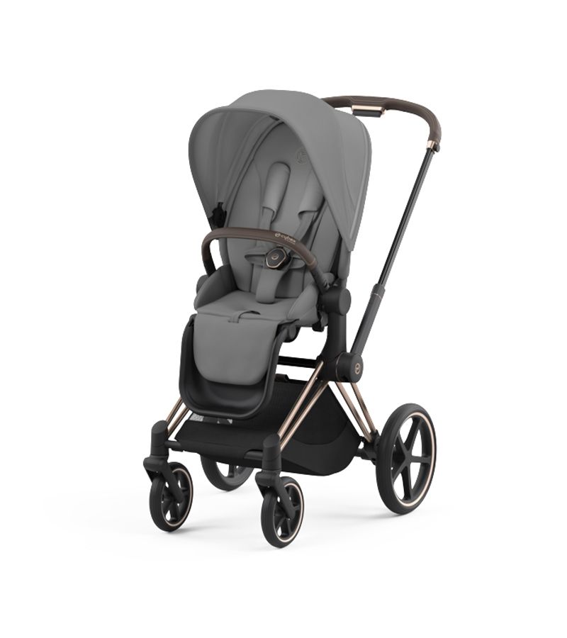 Βρεφικό Καρότσι CYBEX Priam Mirage Grey Rose Gold