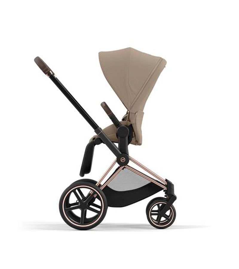 Βρεφικό Καρότσι CYBEX e-Priam Cozy Beige Rose Gold