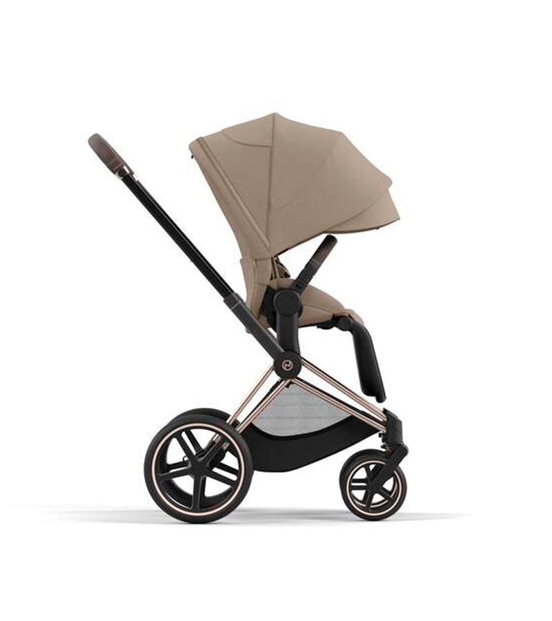 Βρεφικό Καρότσι CYBEX e-Priam Cozy Beige Rose Gold