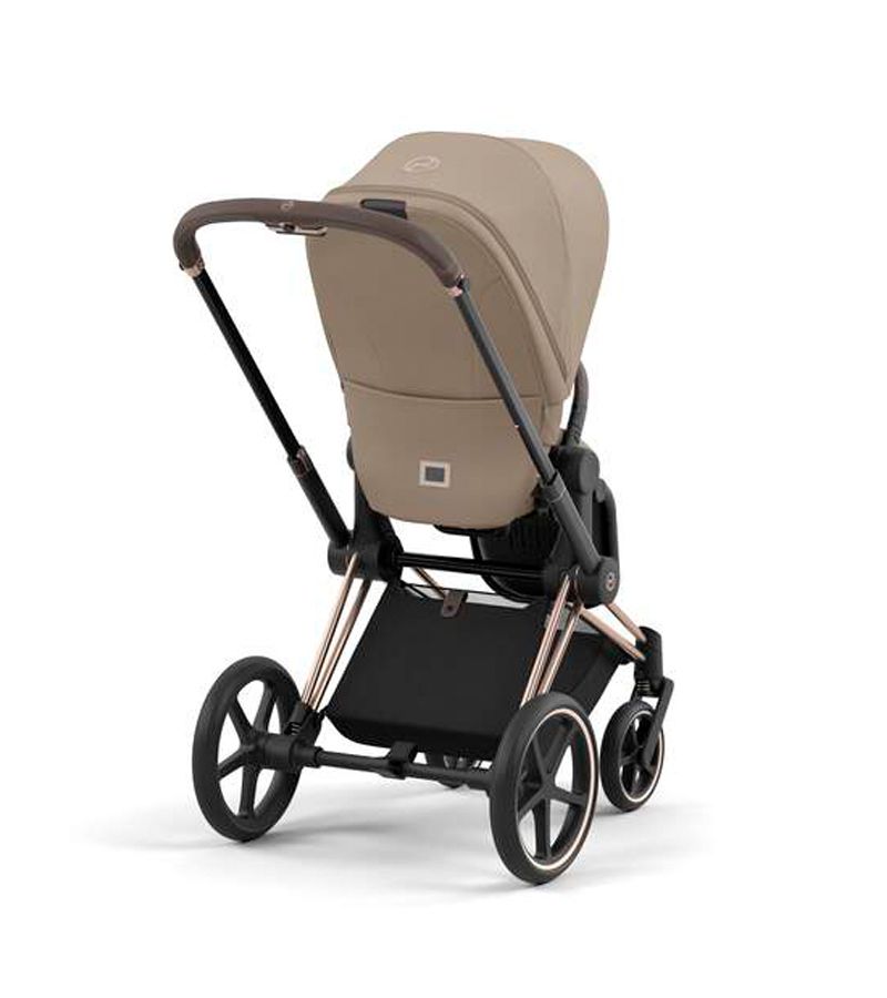 Βρεφικό Καρότσι CYBEX e-Priam Cozy Beige Rose Gold