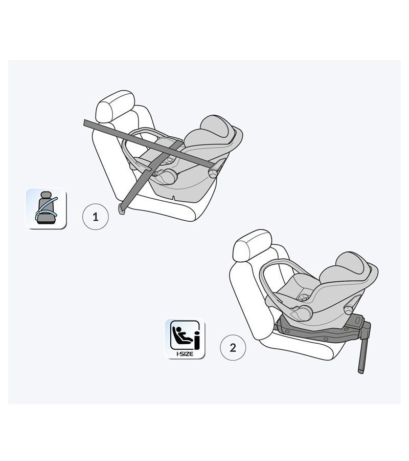 Κάθισμα αυτοκινήτου PEG PEREGO Primo Viaggio SLK i-Size (0-87cm) True Black