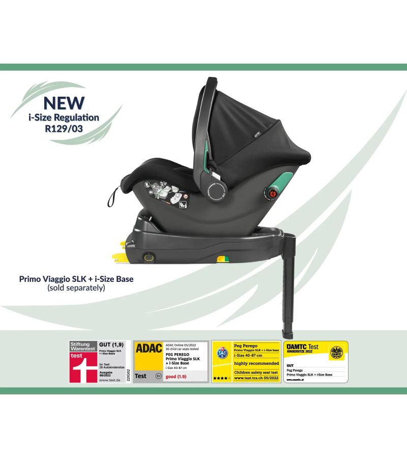 Κάθισμα αυτοκινήτου PEG PEREGO Primo Viaggio SLK i-Size (0-87cm) True Black