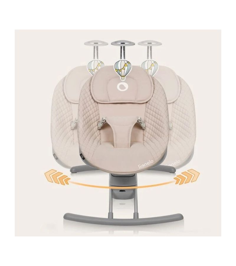 Εργονομικό Ηλεκτρικό Ρηλάξ Rio LIONELO Beige Latte