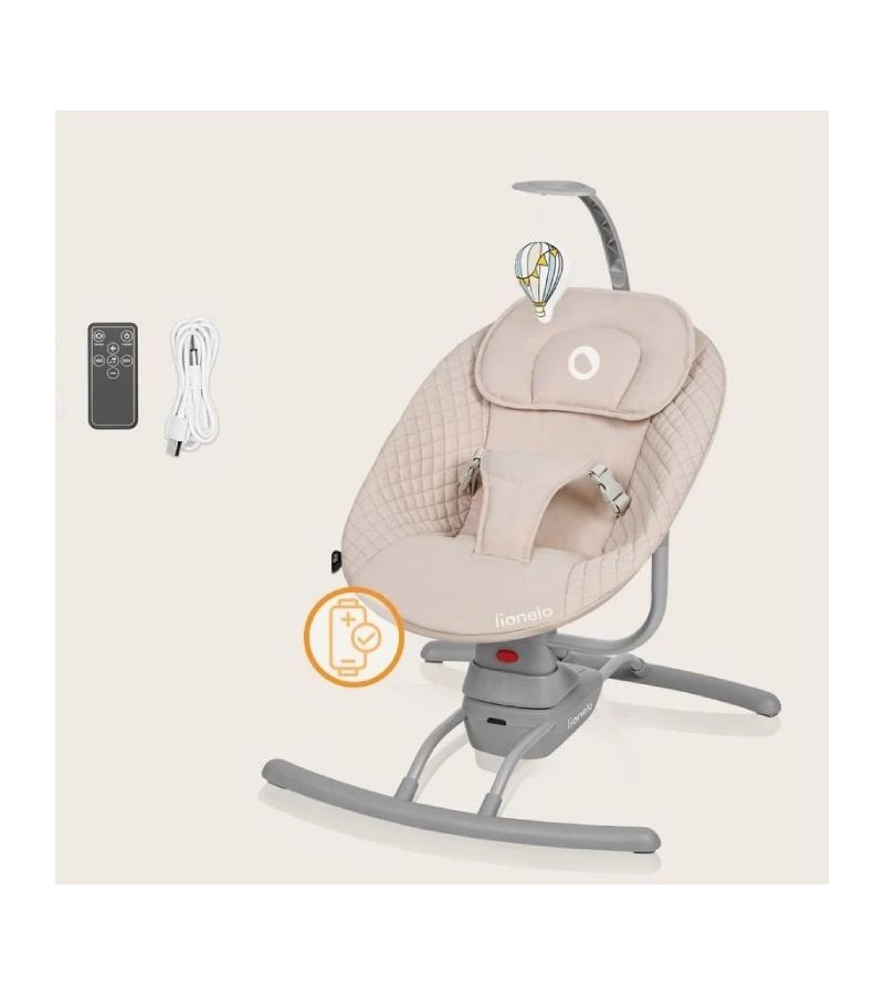 Εργονομικό Ηλεκτρικό Ρηλάξ Rio LIONELO Beige Latte