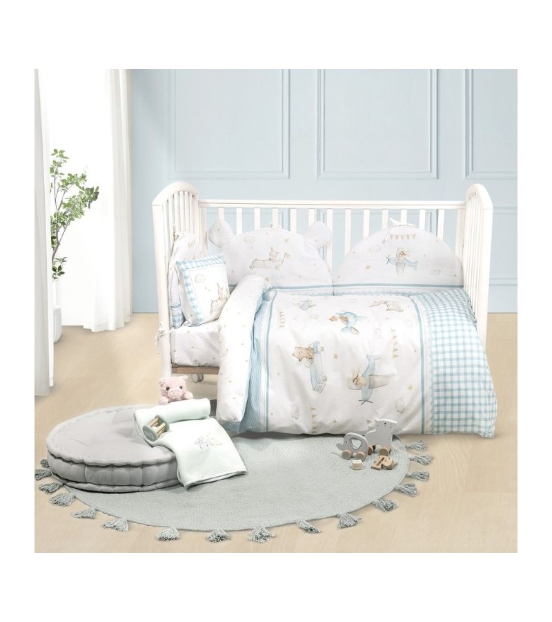 Σετ σεντόνια λίκνου 70x110 ΝΙΜΑ Joy Ride 35596