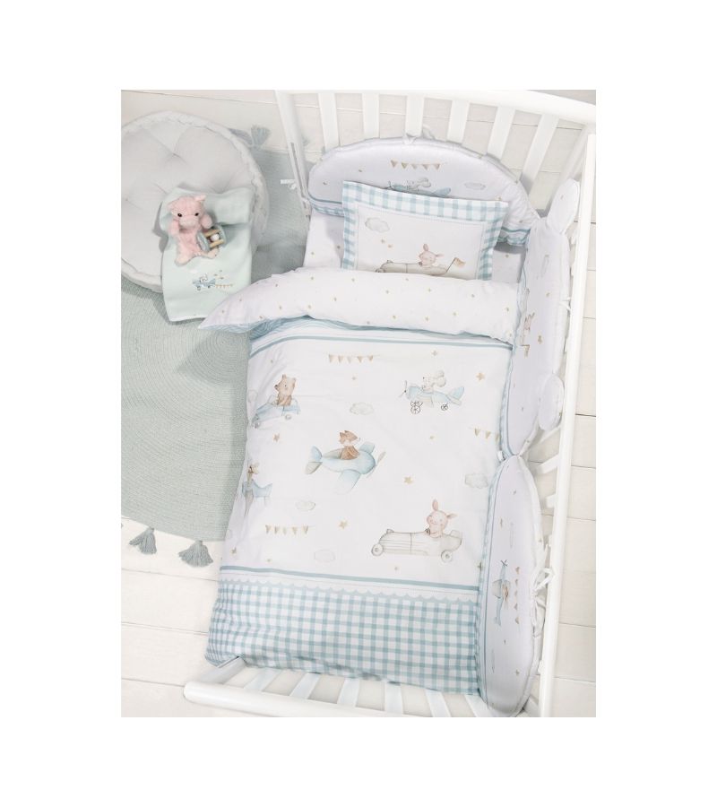 Σετ σεντόνια λίκνου 70x110 ΝΙΜΑ Joy Ride 35596