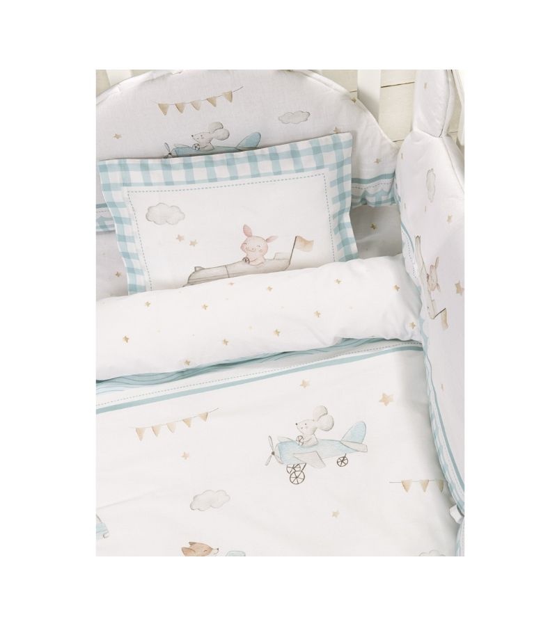 Σετ σεντόνια λίκνου 70x110 ΝΙΜΑ Joy Ride 35596