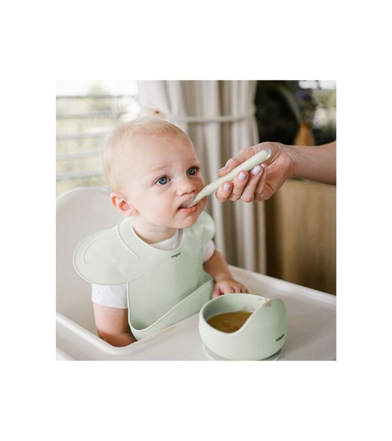 Μπωλ σιλικόνης με βεντούζα BABYONO Mint BN1481/03
