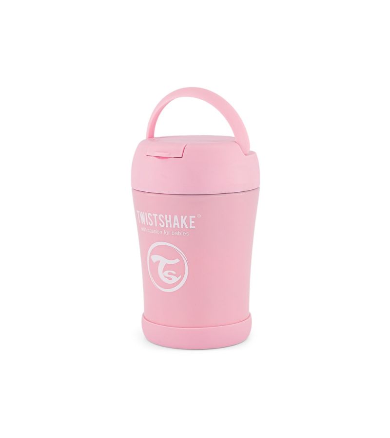 Ισοθερμικό Δοχείο Φαγητού TWISTSHAKE 350ml Pastel Pink