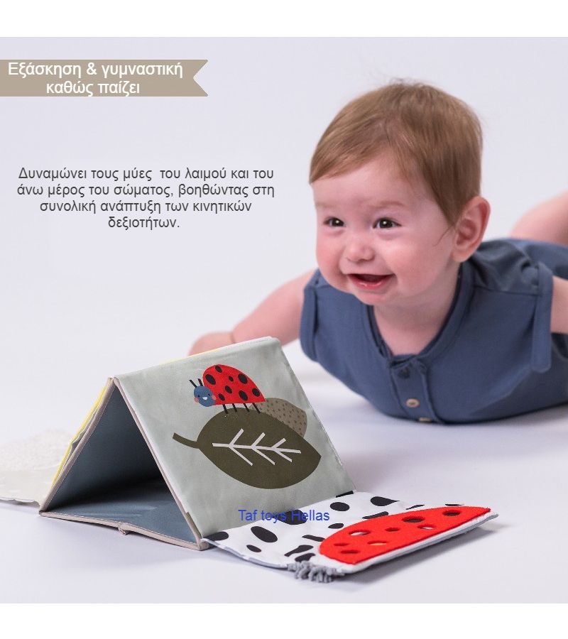 TAF TOYS Βιβλίο Δραστηριοτήτων Tummy-Time Sensory Book 13455