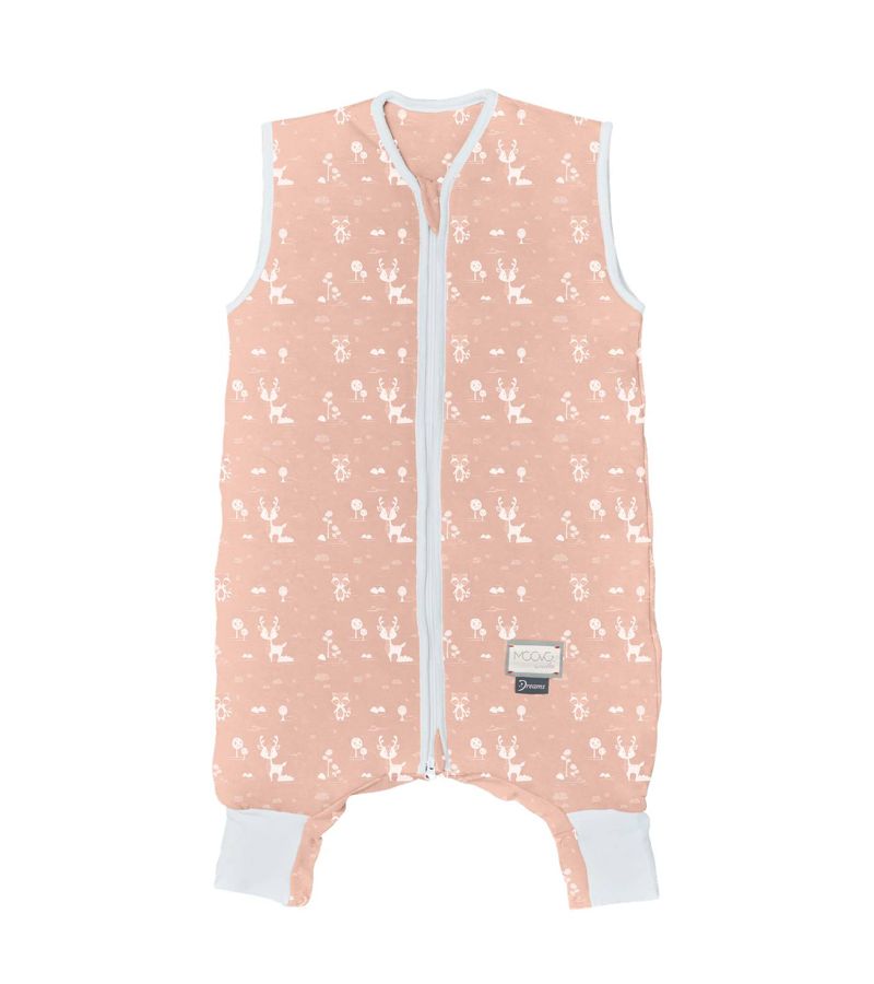 NUVITA Υπνόσακος Χειμωνιάτικος με πόδια και απ.μαν. οργανικό βαμβάκι 2.5 tog 90200 English Rose