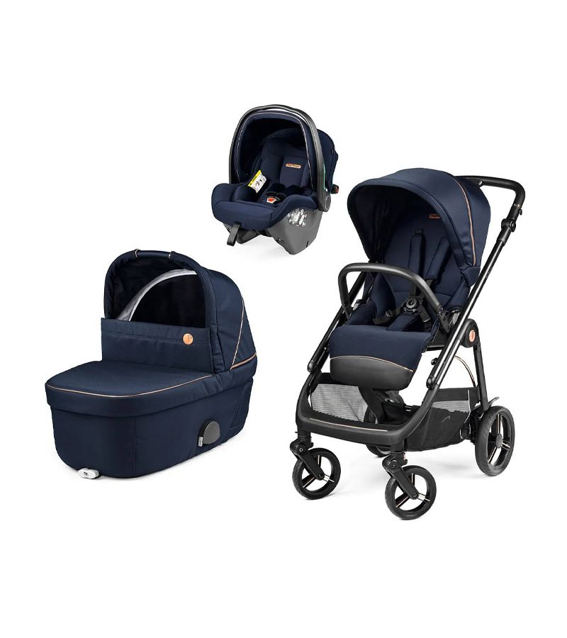 Πολυκαρότσι PEG PEREGO Veloce Brio Modular Blue Shine Με Κάθισμα Slk i-size (0-87cm)