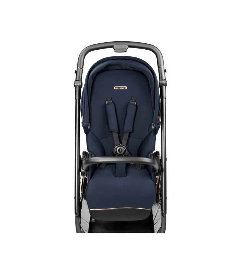 Πολυκαρότσι PEG PEREGO Veloce Brio Modular Blue Shine Με Κάθισμα με ανάκληση Lounge i-size (0-87cm)