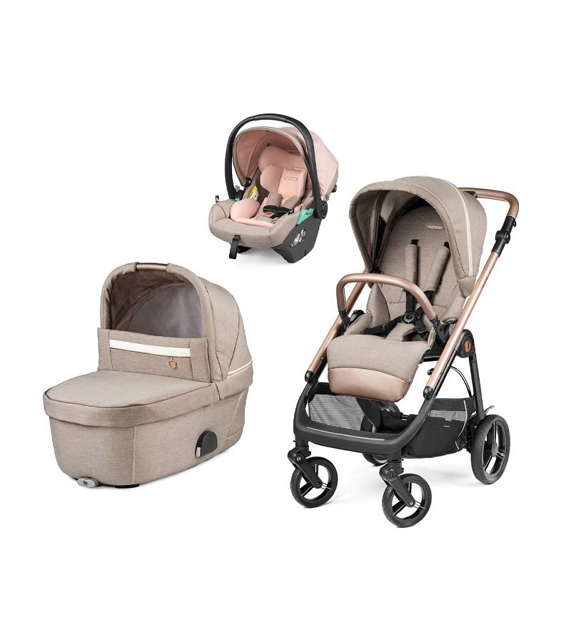 Πολυκαρότσι PEG PEREGO Veloce Brio Modular Mon Amour Με Κάθισμα με ανάκληση Lounge i-size (0-87cm)