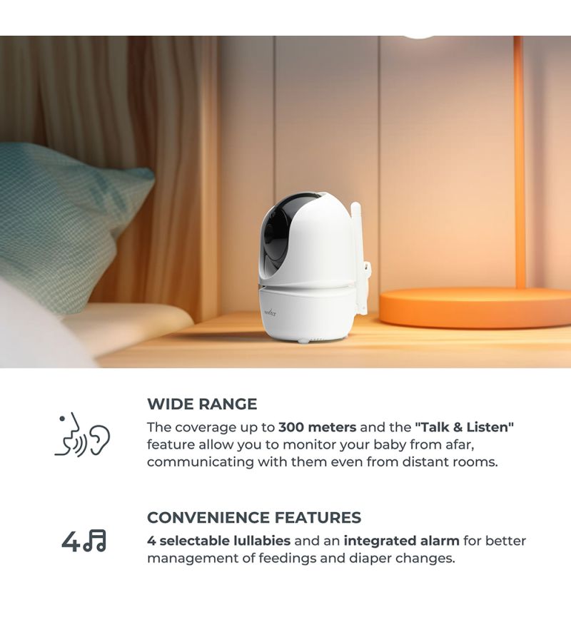 Ψηφιακή Ενδοεπικοινωνία NUVITA Videovoice 360 3045 NU-SCBM0027
