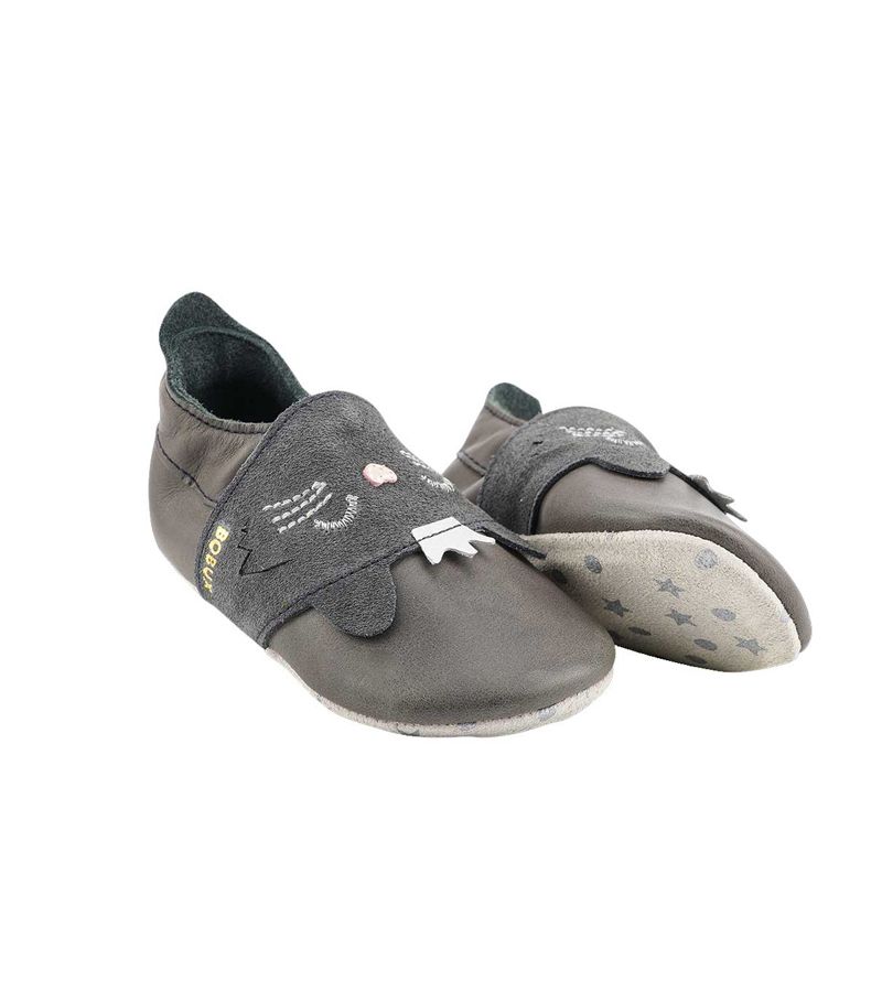 Βρεφικά παπούτσια BOBUX Soft Sole Whiskers Charcoal 1022-144-62