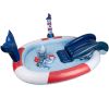 SWIM ESSENTIALS Φουσκωτή πισίνα 203x173x89εκ. με τσουλήθρα και παιχνίδια για παιδιά από 3 ετών - Whale SWE-2020SE305