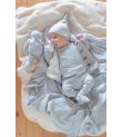 Κουβερτάκι από μπαμπού BAMBOOM Clinica neonato 75x100cm Azzurro 2140006
