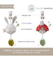 Μουσικό κρεμαστό παιχνίδι καροτσιού TAF TOYS Bunny 13235