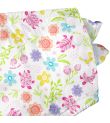 Μαγιό - πάνα GREEN SPROUTS Eco Snap Ruffled Swim Diaper White Turtle Floral GS-711158-037