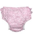 Μαγιό - πάνα GREEN SPROUTS Eco Snap Ruffled Swim Diaper Light Pink Small Blossoms GS-711158-2031