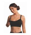 Σουτιέν θηλασμού CARRIWELL Seamless Nursing Bra, χρώμα μαύρο