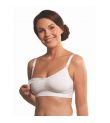 Σουτιέν θηλασμού CARRIWELL Seamless Nursing Bra, χρώμα λευκό