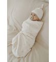 Κουβέρτα Clinica από μπαμπού BAMBOOM Neonato 75x100cm Light Khaki 2140527