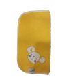 Λαβέτα πετσετέ FIGLIO BINO με κέντημα 27x27cm 25-05-Κίτρινο Αρκουδάκι