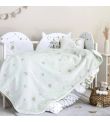 Βελουτέ Κουβέρτα Λίκνου NIMA Baby Circus 80x110 34009