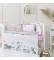 Σετ σεντόνια κούνιας με Λάστιχο 70x140+15 ΝΙΜΑ Baby Love 34834