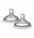 Θηλές σιλικόνης Advanced Anti-Colic TOMMEE TIPPEE Μεταβλητής ροής σε σχήμα Χ για 0+ μηνών (2 τεμ) 42122651
