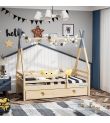 Κρεβάτι Galaxy Montessori BEBE STARS για Στρώμα 80x160cm 438-05