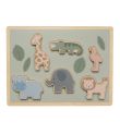 Jabadabado Ξύλινο Πάζλ με ζωάκια Safari JB-T301