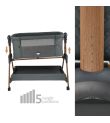 Λίκνο BEBESTARS Style 2 in 1 Smoked Grey 847-186