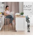 Καρέκλα Φαγητού BEBE STARS Comfy 2σε1 Petrol 865-184