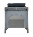 Παρκοκρέβατο 2 επιπέδων BEBESTARS με αλλαξιέρα Dreamer Grey 887-186