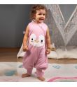 BABY BLISS Χειμωνιάτικος Υπνόσακος με πόδια BlissJump 2.5 tog Penguin Pink 6-18 μηνών BLISS-JMP-0004